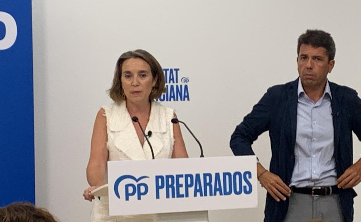 Cuca Gamarra Gamarra asegura que el PP abanderará la prioridad